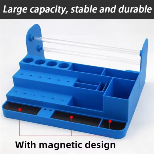 Desktop Organizer Rack for Screwdrivers & Phone Repair Tools for Electronics Workshop & Workbench 1
