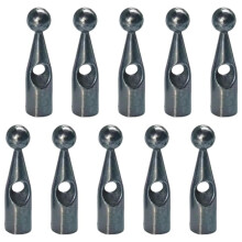 10PCS Umbrella Rib End Caps 4mm Metal Repair Parts, Durables Umbrella Tips Replacement for Broken Rib Ends