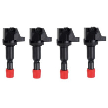 4PCS Ignition Coils for FIT 1.5L 2007-2008 CITY IV 1.3 1.5 2002-2008 JAZZ 2 3 AIRWAVE CM11110 30520-PWC-003 UF581