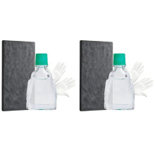 Kit de Prueba de Oro, Piedra de Prueba de 10K 14K 18K 22K 24K, Probador de Oro y Plata con 10 G de Soluciones, Piedra de Prueba, Metales