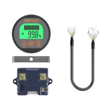 8-120V 50A Coulomb Coulometer Meter Battery Capacity Indicator Ammeter Voltmeter for Ebike Li-Ion Lithium Lifepo4
