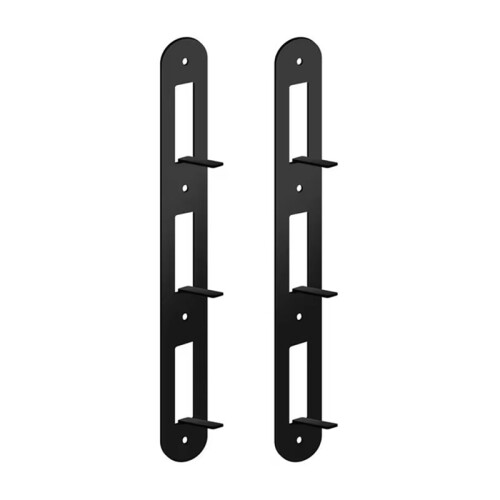 2 PackMetal Tool Holders for Grinders - Wall Mount Disc Storage with Pre-Drilled Holes for Workshop Organization 1