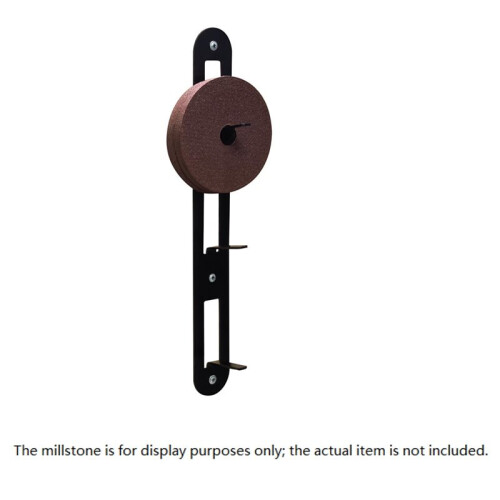2 PackMetal Tool Holders for Grinders - Wall Mount Disc Storage with Pre-Drilled Holes for Workshop Organization 2