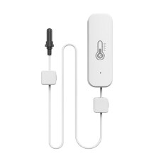 Tuya 2.4G WiFi Temp Humidity Sensor External Probe Alarm App Alert Calibration Support