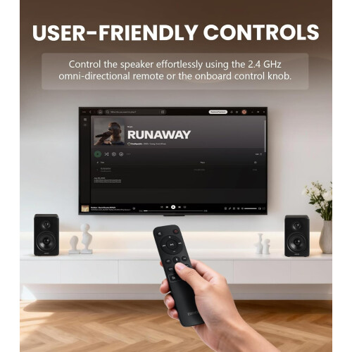 Edifier Edifier M90 HiRes Black Active 100 RMS Multimedia Speakers/Monitors with Sub Out 2