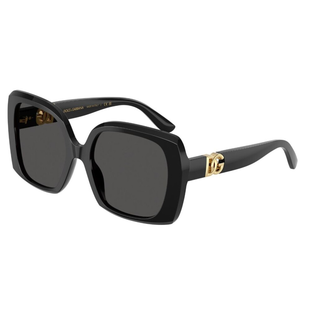 Dolce&Gabbana Woman Sunglass DG4475 - Frame color: Black, Lens color: Dark Grey - Image 4