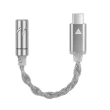 USB-C-auf-3,5-mm-Audioadapter mit HiFi-DAC-Chip, Kopfhöreranschluss-Dongle, Typ-C-Aux-Kabel für Lautsprecher, Auto, Laptop, PC, B