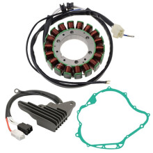 Motorcycle Magneto Stator Coil with Gasket Rectifier 1RM-81410-20 3LP-81960-00 for XV750 XV1100
