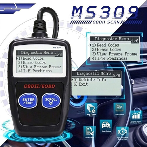 Universal Car Fault Diagnosis Instrument Accurate OBD2 Car Fault Code Reader Read/Erase Fault Code Check Engine Light 1