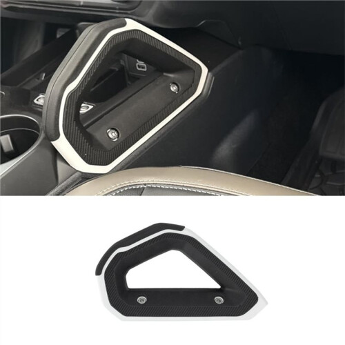 Front Center Console Grab Handle for  Bronco 2021-2026 Passenger Side Console Grab Handle White 1