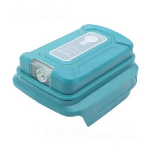 Power Tool Parts Adapter LED Lamp Flashlight for HongSong 18V Li-Ion Battery USB Power Bank Mobile Phone Charger