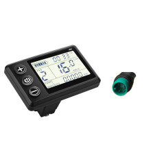 S866-2 E-Bike LCD Display Meter 24V 36V 48V Speedometer for Electric Scooters and Mountain Bike LCD Meter