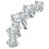 G23 Arched Bow Earrings, Lip Stud , F136, Inner Spiral Setting with 5A 0.9 Teeth, Universal Accessories 1