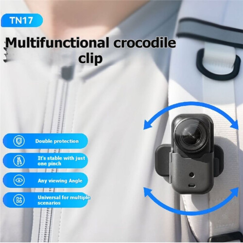 Multi-Functional Camera Hat Brim Clip for  Osmo  360Adjustable Hat Holder 2