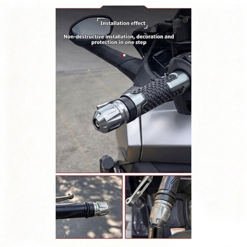 Motorcycle Handlebar Plug Bar End Caps for Electric Scooter Handlebar Stem Plug Universal Modification Parts C 2