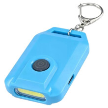 Torcia Portachiavi COB - Luce di Emergenza Portatile Multiuso per Casa, Campeggio e Attività All'Aperto, Colore Blu
