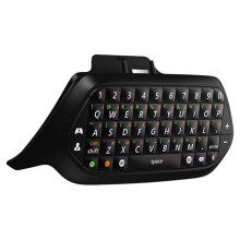 Gaming Chatpad Keyboard for ONE Series X S Elite Wireless Controller with 3.5mm Audio Jack Backlit Plug and