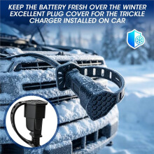 2Pack Outdoor Plug Cover - Waterproof Silicone 2&3 Prong Extension Cord Protector for Weatherproofing