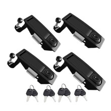 4Pcs Compression Latchs Lock Trigger Latchs Lock Compression Latches Flush Mount Adjustable Lever Hand Operated