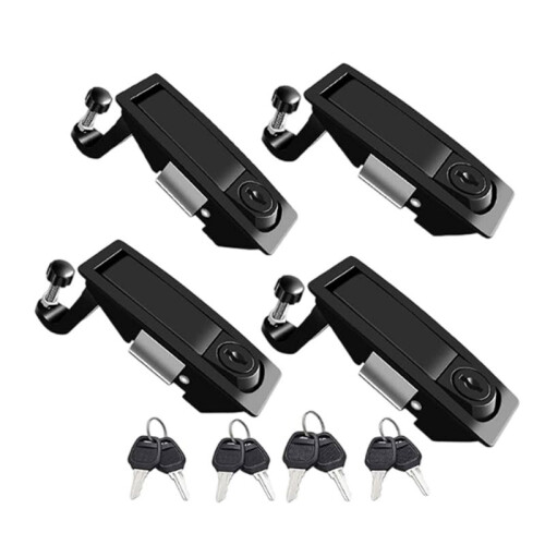 4Pcs Compression Latchs Lock Trigger Latchs Lock Compression Latches Flush Mount Adjustable Lever Hand Operated