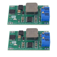 2PCS CN3795 Solar Controllers Board MPPT Cell Lithium Battery Solar Panel Regulator Control Module