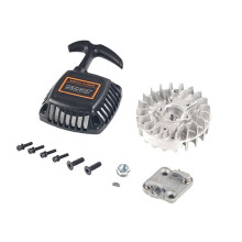 Partida Manual de Motor Easy Start com Catraca e Polia de Partida para Motores 1/5 HPI Baja 5B 5T Rovan King