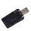 USB Adjustable Step-/Down Power Micro Port Supply Module with Current Display 5V to 3.3V/9V/12V/18V/24V Regulator 4
