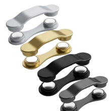 4 Pack Magnetic Eyeglass Clips for Shirts, Stylish Multi-Color Eyewear Retainer Set