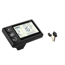S866-2 E-Bike LCD Display Meter 24V 36V 48V Speedometer for Electric Scooters and Mountain Bike LCD Meter SM5+2PIN