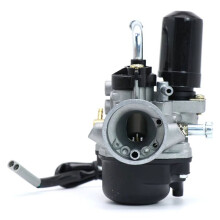 17.5ED 17.5mm Carburetor with E-Choke & Throttle Cable for   50 LX ET2 2-Stroke Scooter