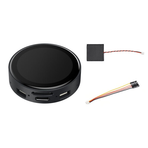 ESP32-C6 1.43inch AMOLED Round Touch Display Development Board 160MHz RISC-V Processor 466x466 Pixels, QSPI Interface