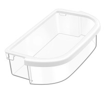 Ripiano di Ricambio per Porta del Frigorifero WPW10289497 per , Modello WRF535SMBM00 e WRF535SWHV
