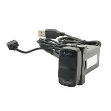 Car Audio Radio U-Disk Flash USB Data Transfer Music Adapter for Outlander Lancer EX Pajero Sport ASX V73 V93