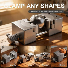 Miniature Bench Vise, Portable Desktop Clamp Fixture for DIY Crafts Model Making Jewelry Watch Repair Hand Tool