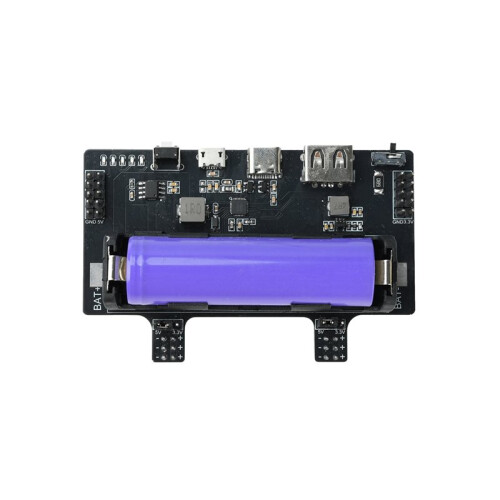 Breadboard Power Supply Module, Dual Output Charging Board with Power Indicator,Anti Sleep Design for DIY Electronic