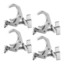 4PCS Truss Clamp Stage Lights Clamp , 330lb Clamps for OD 40-60mm of Pipe,Quick Release Truss Clamp for Moving Par