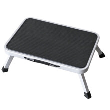 Foldable Single Step Stool, Anti-Slip Portable Folding Footstool for Kitchen, Household, Car Wash, Fishing