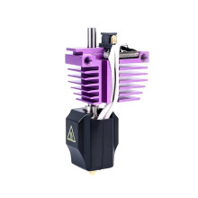Upgrade All-in-One Hotend Kit for Flashforge Creator 5/5 Pro DLC Gold-Coated Hardened Steel Nozzle 3D Printer 0.2mm