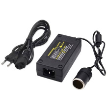 Car Power Adapter Cigarette Lighter Converter Power Convert AC to DC220V to 12V 5A Power Adapter Supply Lighter EU-PLUG