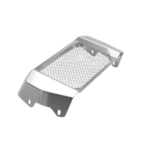For  R18 B Classic Transcontinental 20-26 Radiator Protective Mesh Cover Water Tank Heat Dissipation Grille Silver