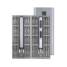 50-in-1 Electric Screwdriver Set Rechargeable Long-Lasting Magnetic Bits for Phone Laptop Watch Repair DIY