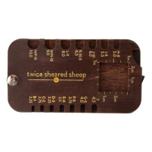 Herramienta Multiusos 9 en 1 para Tejer, Herramienta Multiusos Portátil para Ganchillo, Herramienta de Manualidades, Medidor para Tejer A Mano