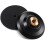 2 Pack 4 Inch Rubber Backer Pad 5/8"-11 and Loop Flexible Backing Pad Threaded Insert Hook and Rubber Backing Plate 1