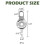 Needle Threaders Replacement Dual-End Sewing Needle Threader Hand Sewing -Stitch Embroidery Machine Sewing Crafts 8