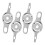 Needle Threaders Replacement Dual-End Sewing Needle Threader Hand Sewing -Stitch Embroidery Machine Sewing Crafts 2