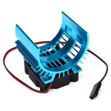 RC Elektrische Auto 540 3650 3660 Borstelloze Motor Koelblok Afdekking Koelventilator voor 1/10 1/12 voor 124017 124016 Onderdelen, B
