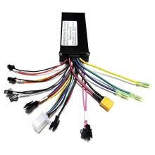 24V-48V E-Bike Sine Wave Controller Self-Learn 750W/1000W 35A 3-Mode for UART NO.2 S866 SW900 Display E-Scooter