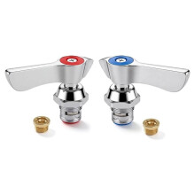 1/4 Turn Ceramic Faucet Valve Kit Compatible for Krowne 21-310L for Krowne 12-8 Series Faucets