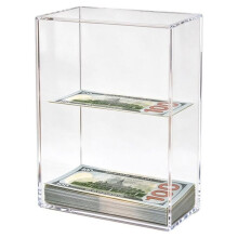 Clear Piggy Bank Acrylic Piggy Bank Must Break to Open Money Saving Box for Cash Saving Unopenable