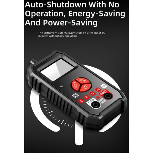 Fully Automatic Multimeter Intelligent Recognition Multimeter Auto Range AC  Diode Continuity Ammeter Detector Tool 1